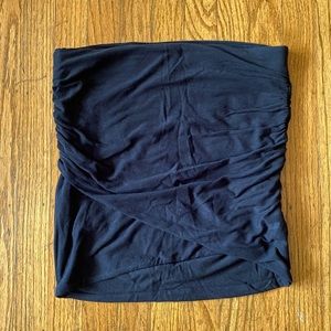 James Perse Wrap Mini Skirt